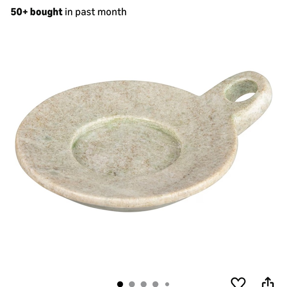 Elegant Stoneware Decorative Plate